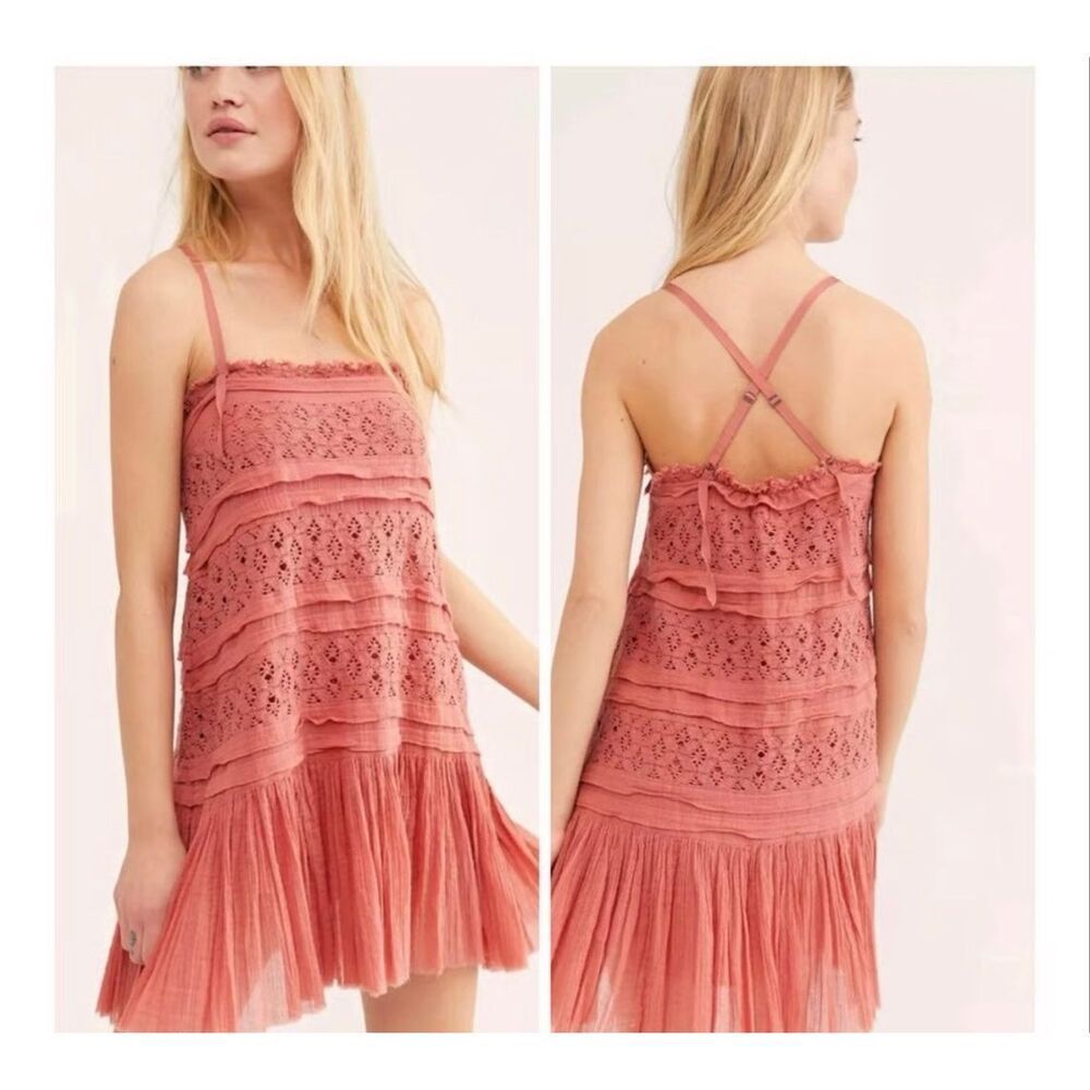 New Free People Shailee Slip Dress Size L